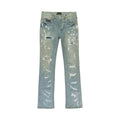 Purple Brand Destroy Coated Skinny Jeans 'Indigo'