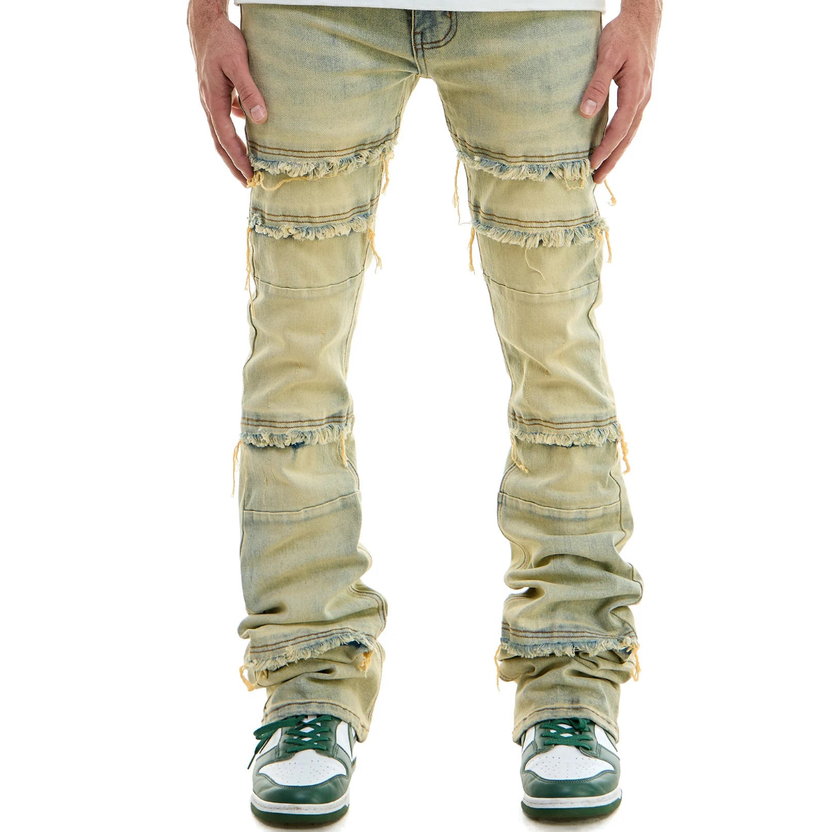 "ARCHIVE FRINGE" DECONSTRUCTED DENIM