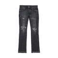 Purple Brand Blowout Released Hem Black Jean