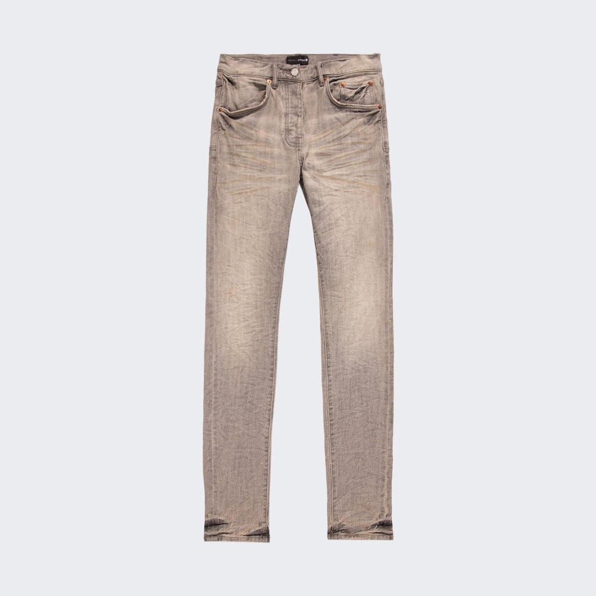 Purple Brand Light Grey Wash Jeans