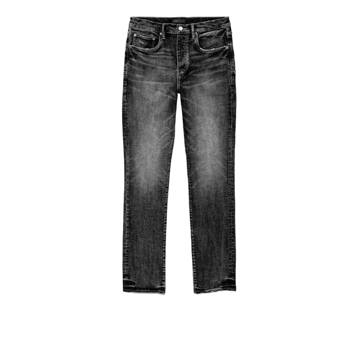 Purple Denim Jeans - Vintage Washed Black