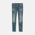 Purple Brand Vintage Knee Blowout Mid Indigo Jeans