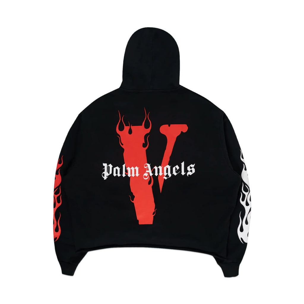 Vlone x Palm "Flame" Hoodie (Pitch Black)