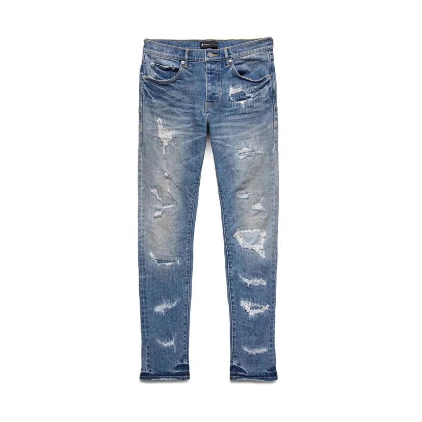 Lost Shdws Studded Denim Black