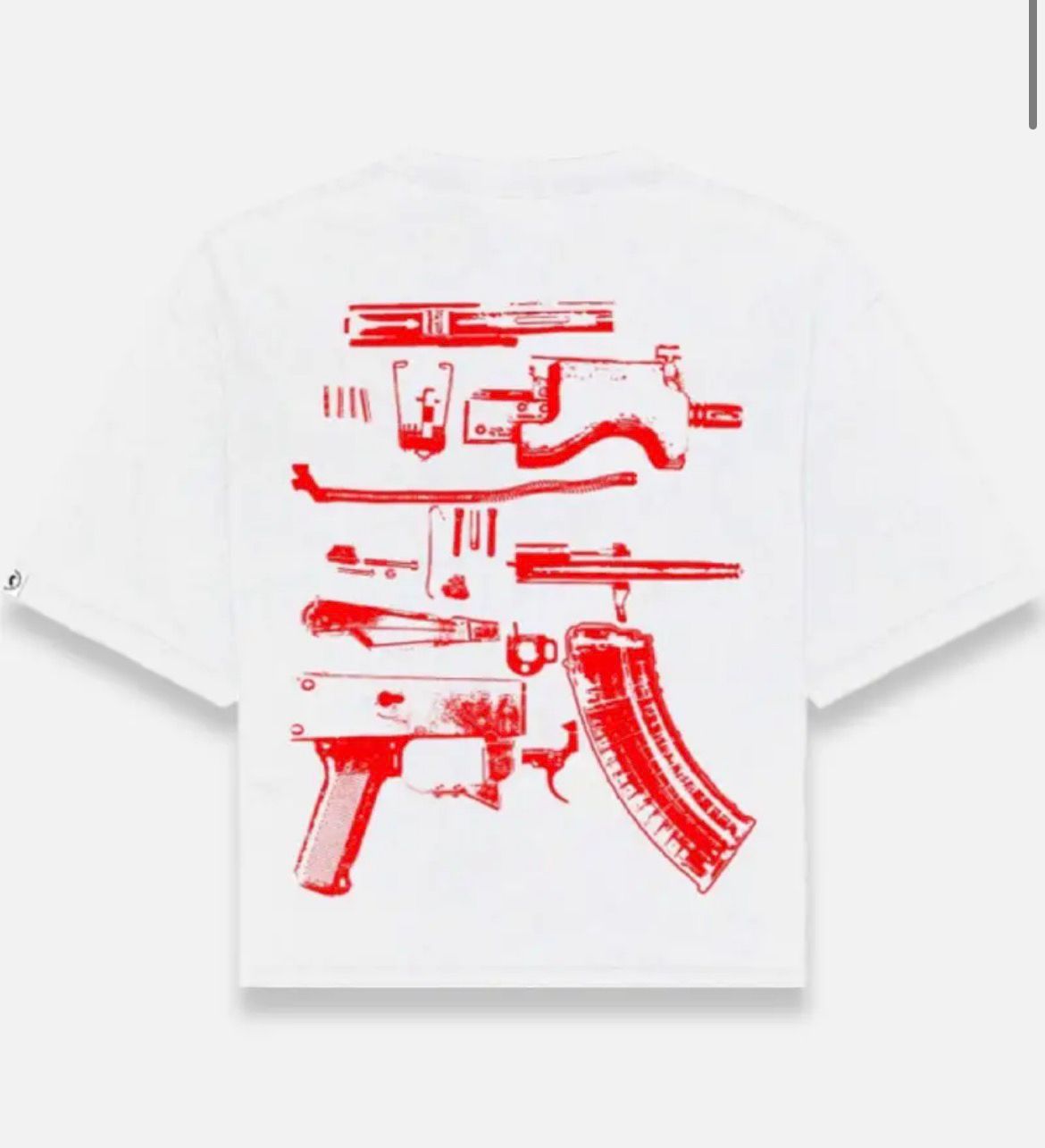 "DRACO TRUST" OVERSIZED TEE (WHITE)