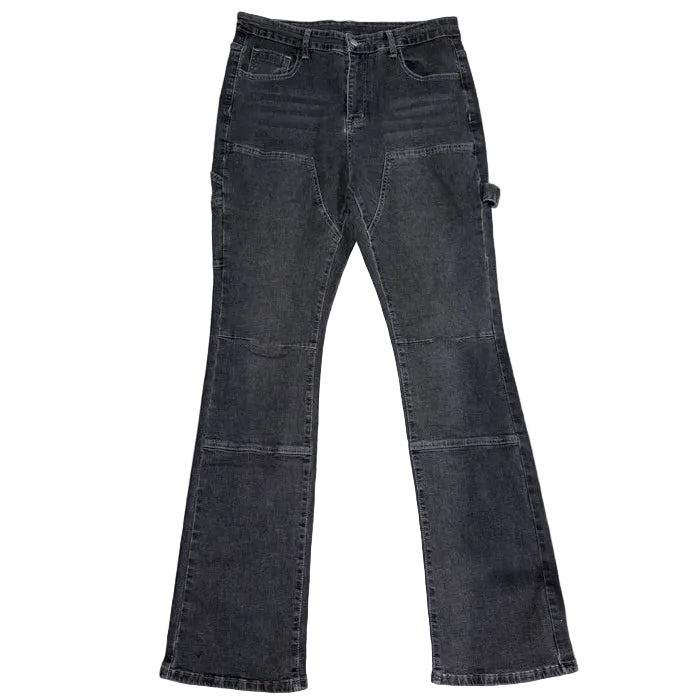 Black Flared Jeans