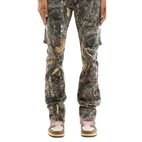 KNB3405 PANTALONES CARGO AJUSTADOS