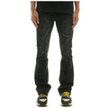 BLACK - SPIDER WEB JEANS