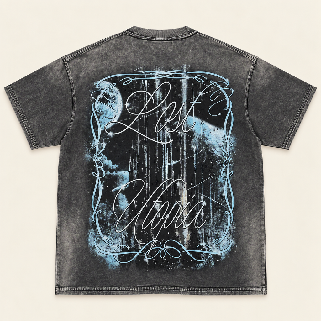LOST UTOPIA UNEARTH CROPPED TEE