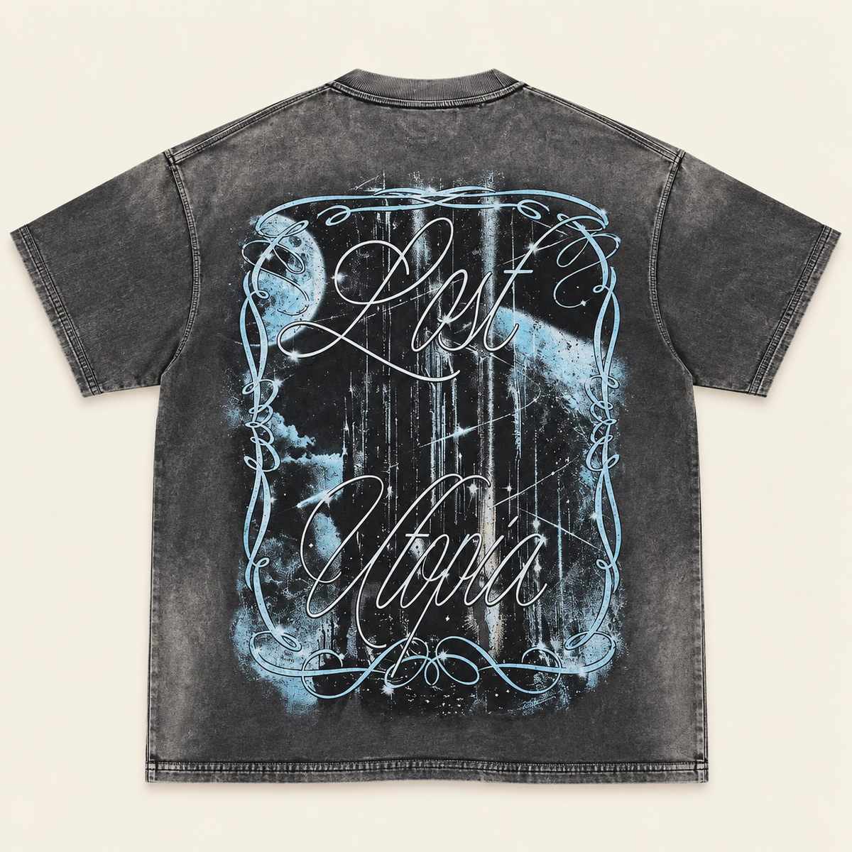 LOST UTOPIA UNEARTH CROPPED TEE