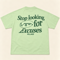 V!LLAGE BRAILLE GREEN TEE