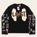 LOST INTRICACY LOGOS LONGSLEEVE BLACK