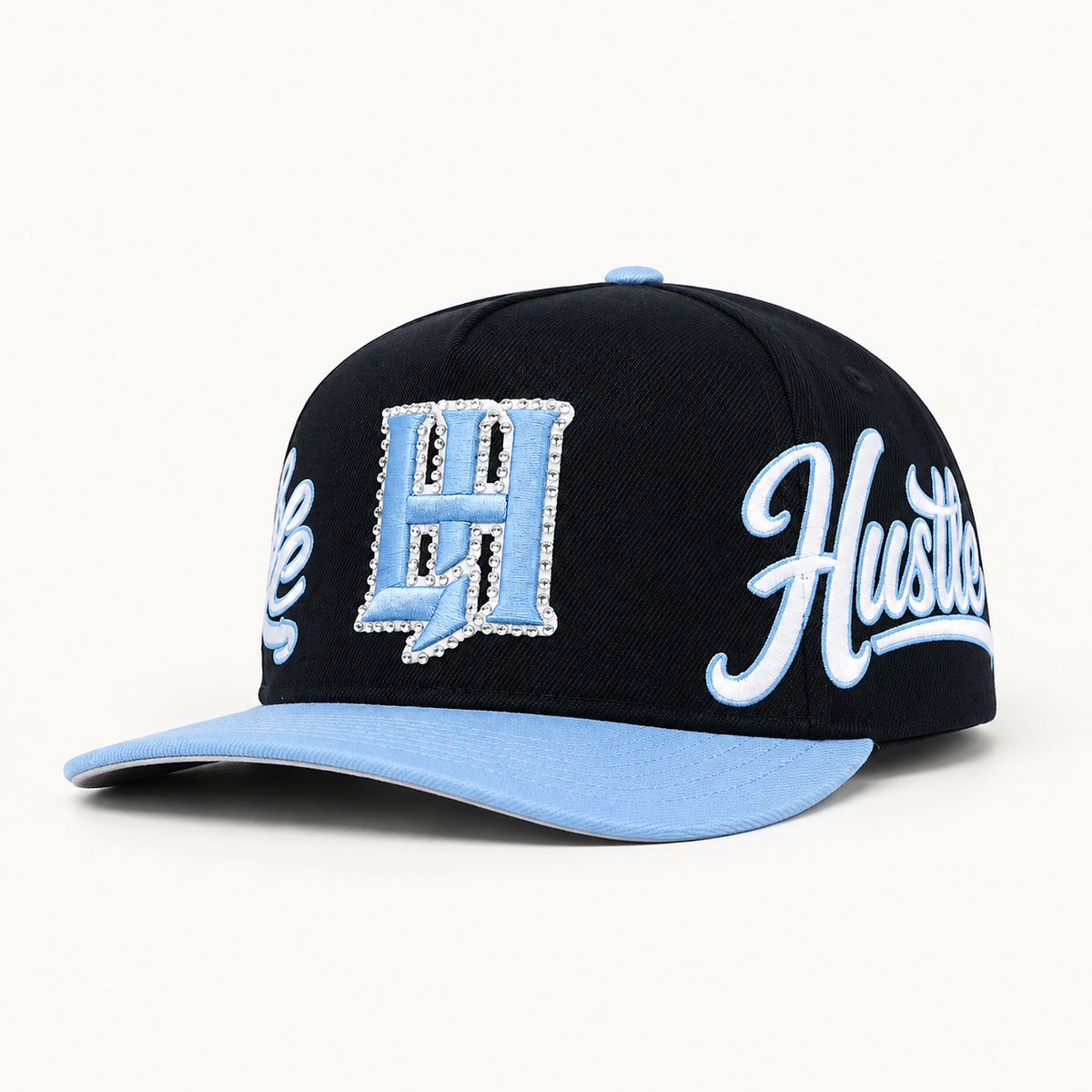 CAP LIFE HUSTLERS BLUE-BLACK