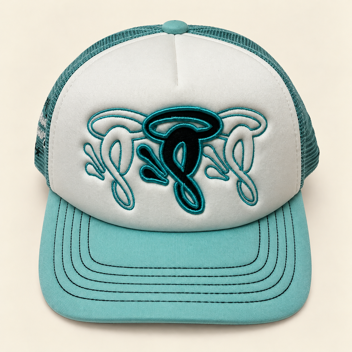 SYNA WORLD HALO S TRUCKER CAP 'BLUE'
