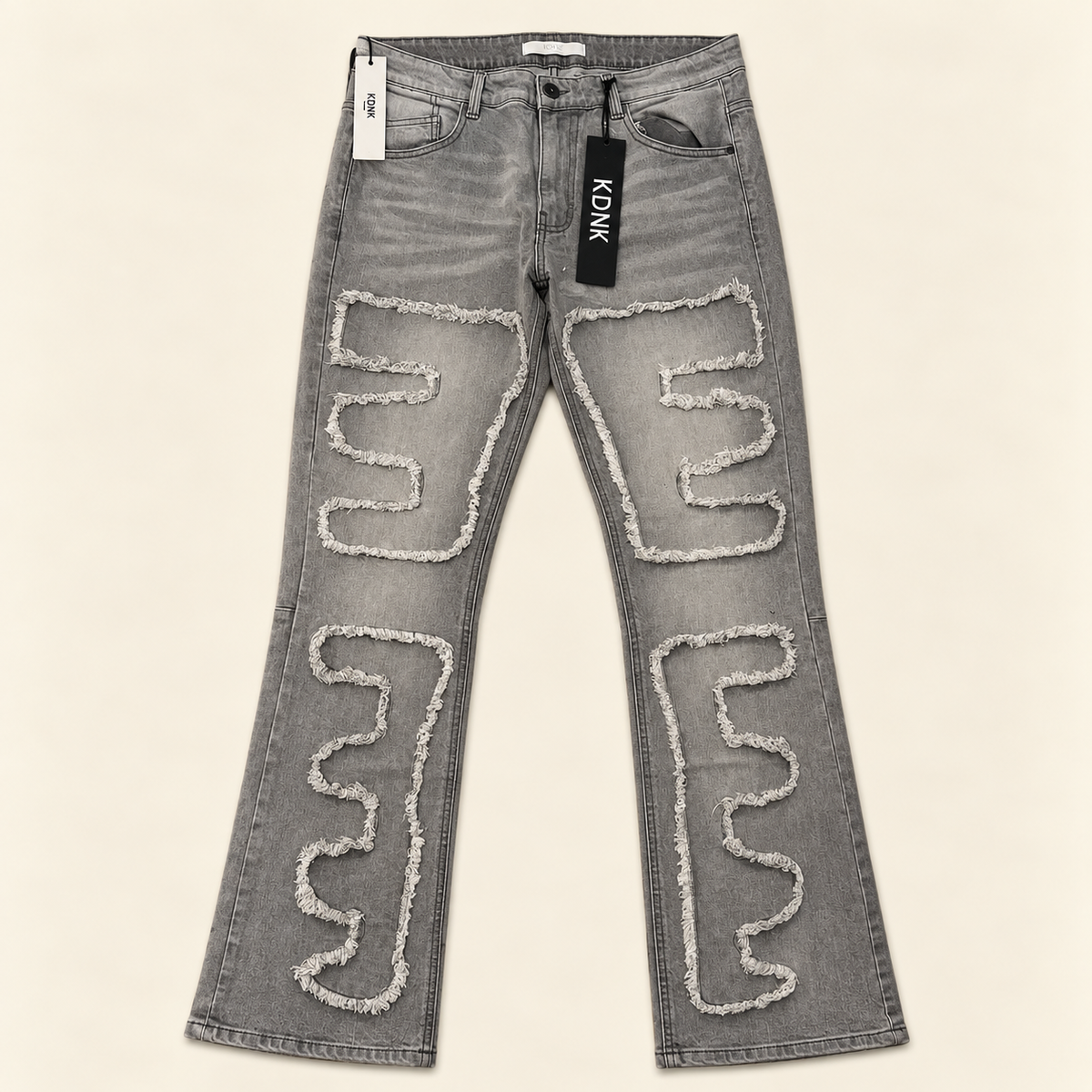 PUZZLE FLARE JEANS