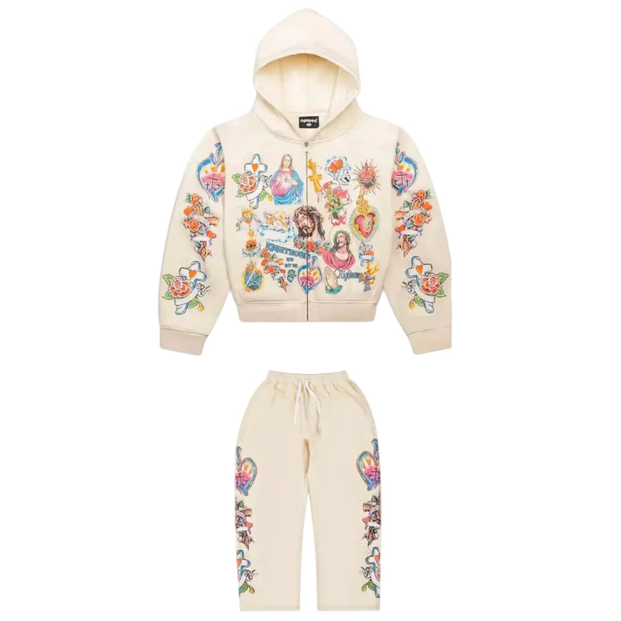 We Are Righteous Cream Set