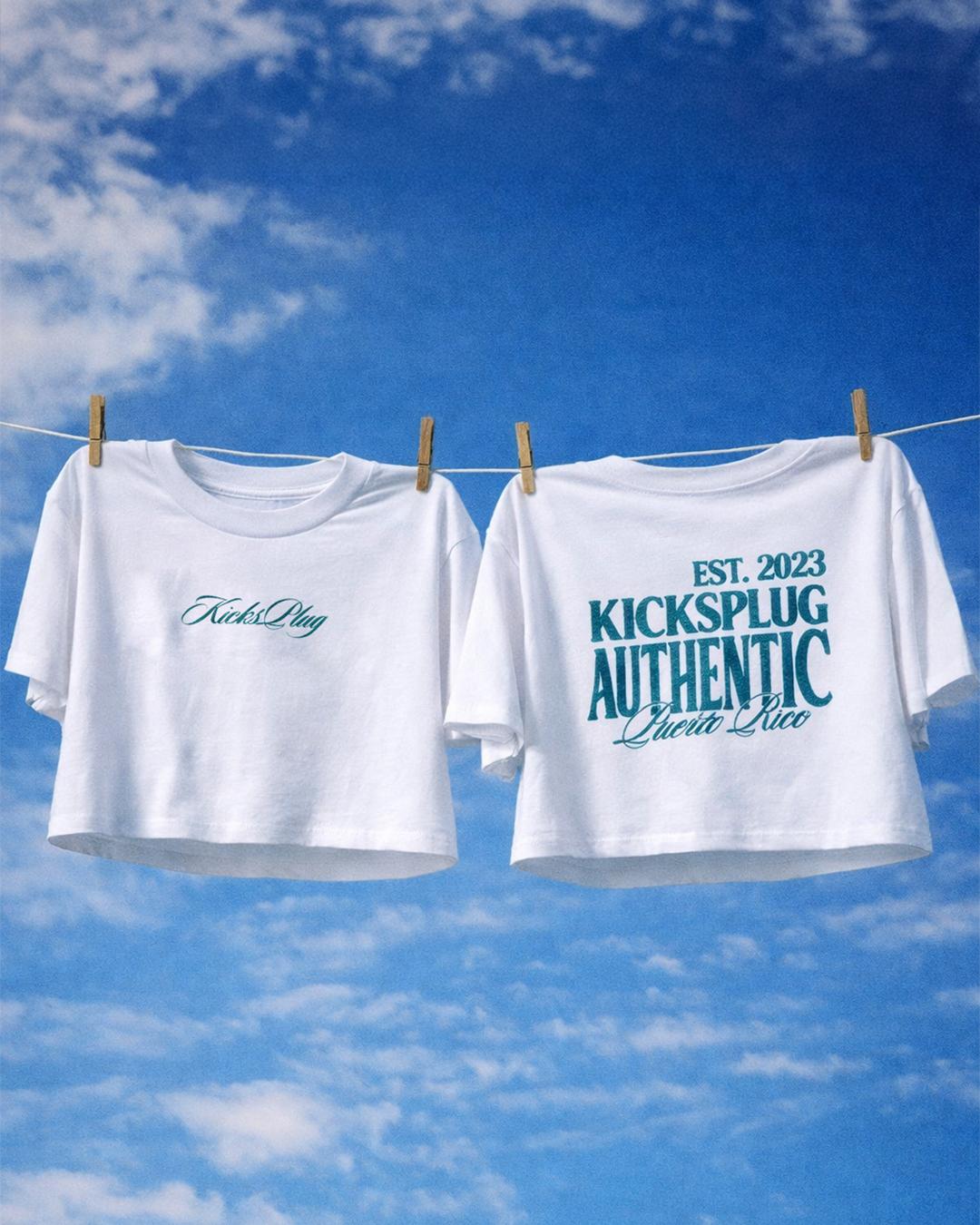 Basic TEE KP crop white WOMEN’S