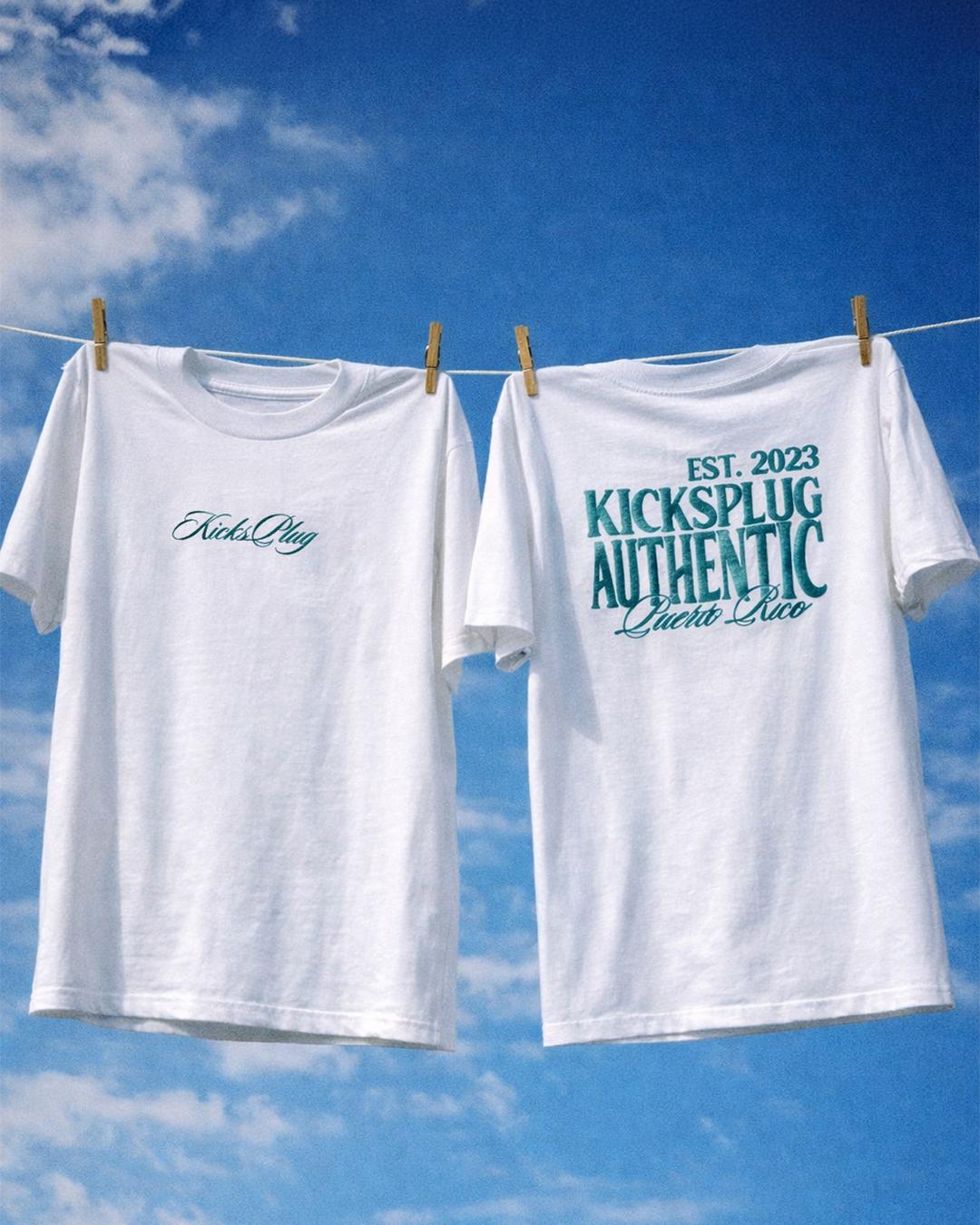 Basic TEE kp white and blue